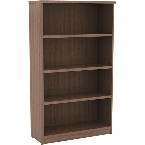 Bookcases, Overall Height: 54.78in , Overall Width: 31.75 , Overall Depth: 14 , Material: Wood Veneer , Color: Walnut  MPN:ALEVA635632WA