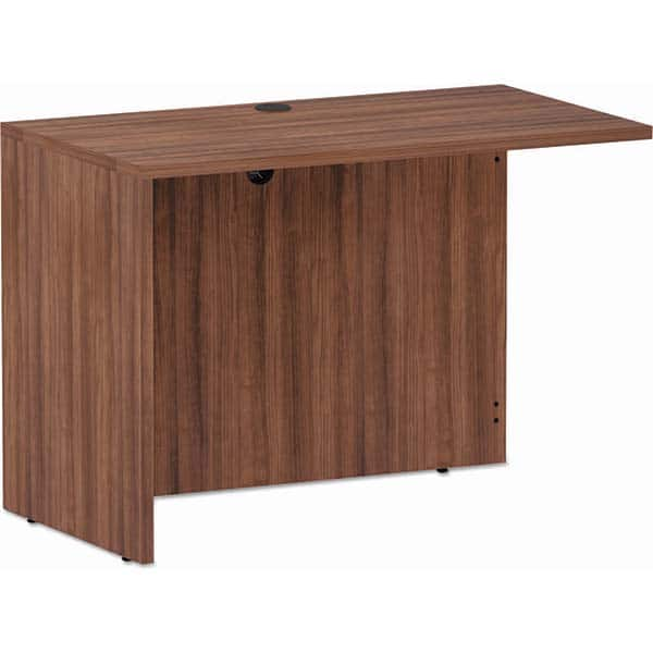 Alera Valencia Series Reversible Return/Bridge Shell, 42w x 23 5/8d x 29 1/2h, Modern Walnut MPN:ALEVA354224WA