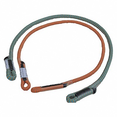 Utility Cord 2 ft L 3/8 Dia Bl/Tan MPN:AGDBPTV1026