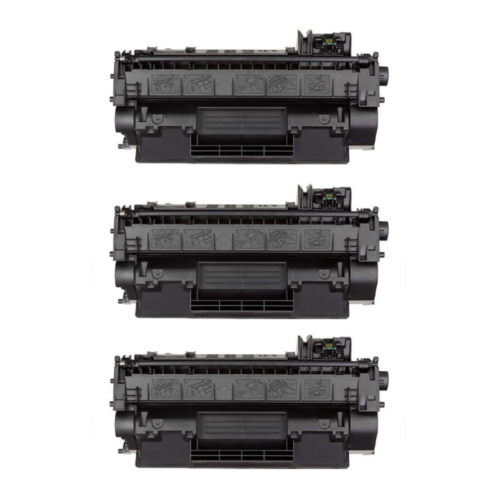 M&A Global Remanufactured Black Toner Cartridge Replacement For HP 80A, CF280A, Pack Of 3, CF280A 3PK CMA MPN:CF280A 3PK CMA