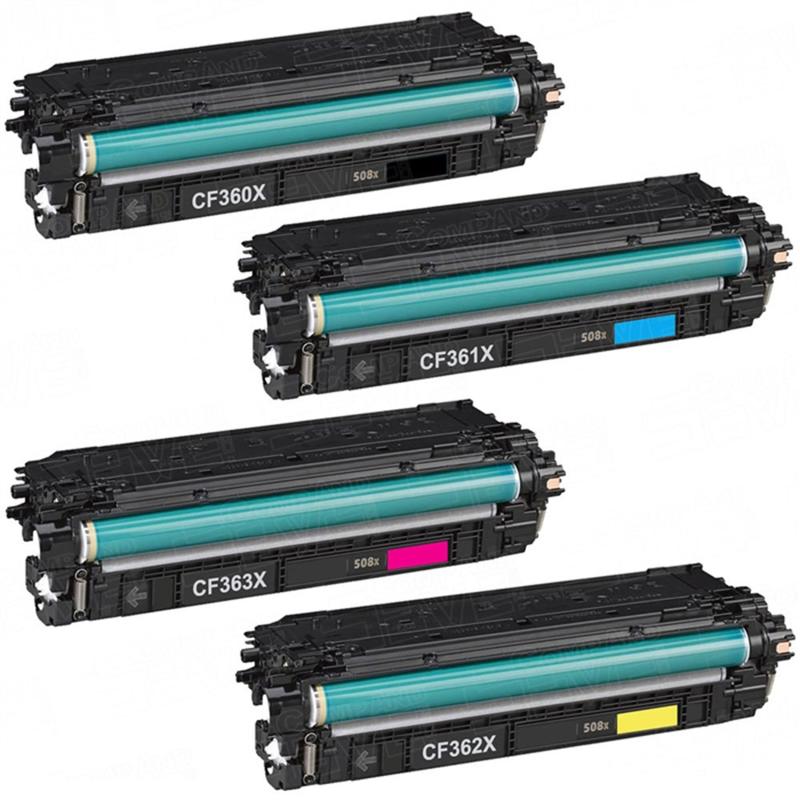 M&A Global Remanufactured Black High Yield Toner Cartridge Replacement For HP 509X, CF360X, Pack Of 4 MPN:CF360X 4PK CMA