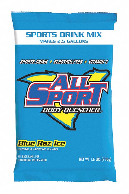 Sports Drink Mix Blue Raz Flavor PK32 MPN:10124808