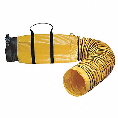 Ventilation Duct Black/Yellow 15 ft L MPN:9550-15SB