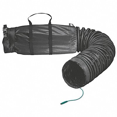 Statically Conductive Duct Black 25 ft L MPN:9550-25EXSB