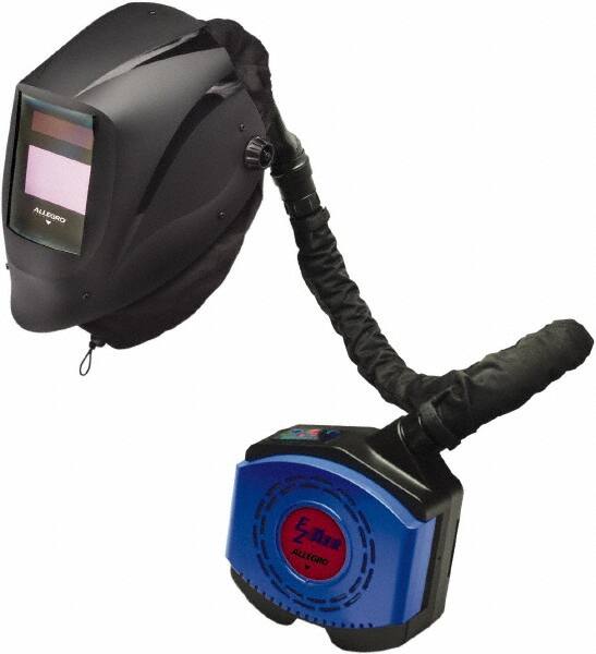 PAPR Welding Helmet: Downtube with FR Cover, Face Shield, HEPA Filter, PAPR Assembly MPN:9935