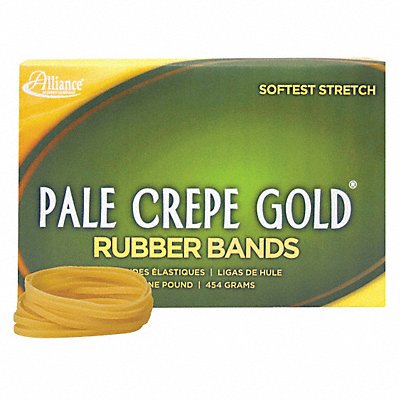 Rubber Bands Size#117B Pale Crepe Gold MPN:21405