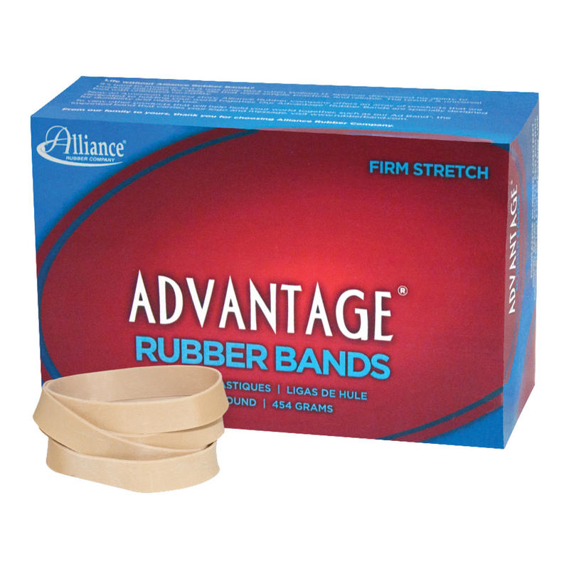 Alliance Rubber Advantage Rubber Bands, Size 84, 3 1/2in x 1/2in, Natural, Box Of 150 (Min Order Qty 10) MPN:26845