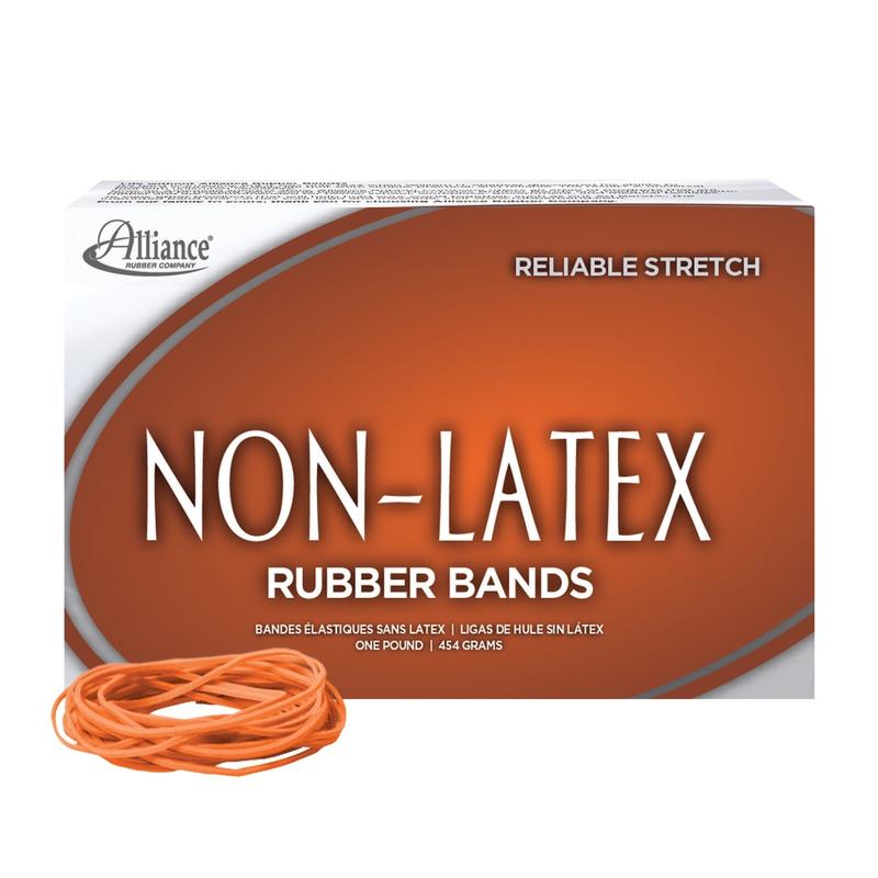 Alliance Rubber Sterling Rubber Bands, No. 19, 1 lb, Box Of 1,750 (Min Order Qty 6) MPN:37196