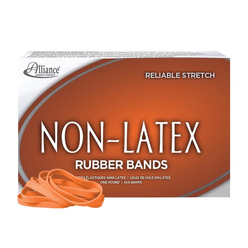 Alliance Rubber Sterling Rubber Bands, No. 64, 1 lb, Box Of 380 (Min Order Qty 10) MPN:37646