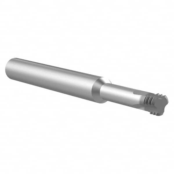 Helical Flute Thread Mill: #4-40, Internal & External, 3 Flute, Solid Carbide MPN:TM11240M-3T2X