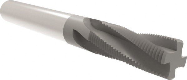 Helical Flute Thread Mill: 9/16-18, Internal & External, 4 Flute, Solid Carbide MPN:TMAK0563-18M
