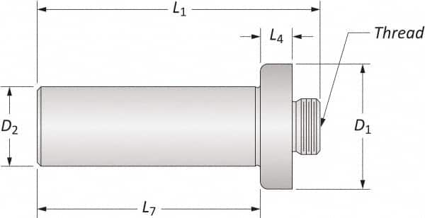 Boring Head Straight Shank: Threaded Mount MPN:SS0750-150018