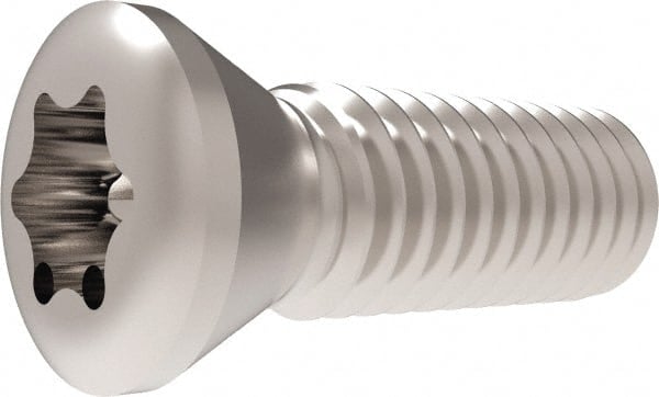 Wear Pad Screw for Indexables: Torx Plus Drive, 3/8 Thread MPN:7358-IP10-1