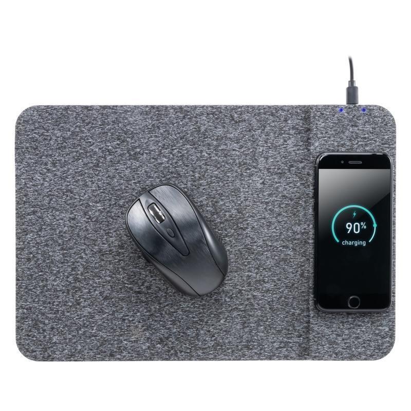 Allsop Wireless Charging Mouse Pad, 13.25inH x 9inW x 0.25inD, Black, 32192 (Min Order Qty 2) MPN:32192