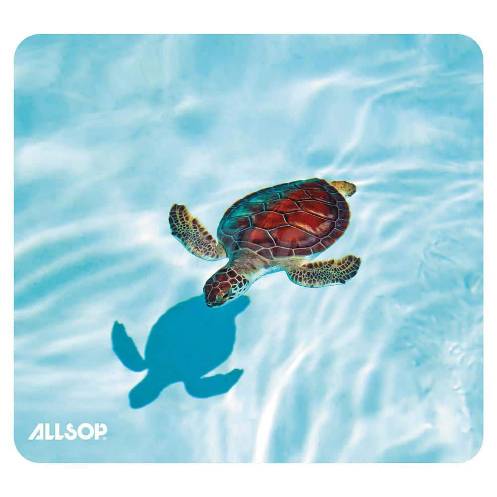 Naturesmart Mouse Pad, Turtle Design, 8 1/2 X 8 X 1/10 MPN:ASP31425