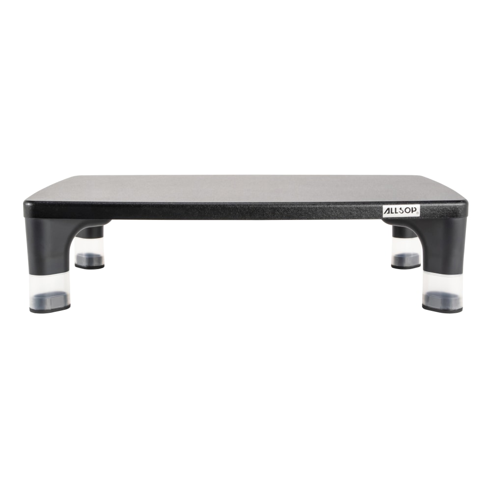 Allsop Hi-Lo Adjustable Monitor Stand, Black (Min Order Qty 3) MPN:32190