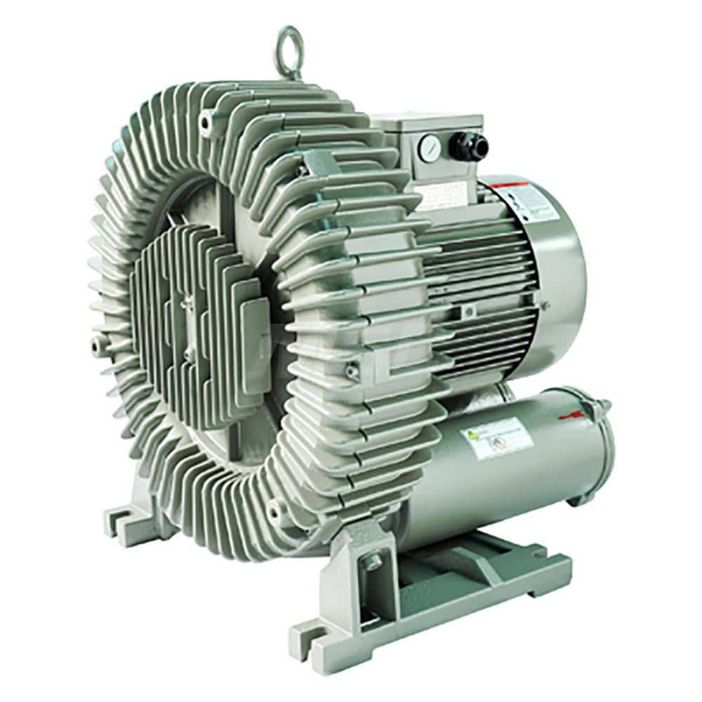 Regenerative Air Blowers, Inlet Size: 2.5 , Outlet Size: 2.5 , Horse Power: 8.50 , Cubic Feet Per Minute: 400SCFM , Amperage Rating: 28.6000  MPN:RBH8-805-3