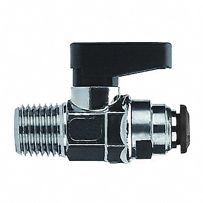 Ball Valve Male 6mm Tube 1/8 Pipe MPN:6570N-6-1/8