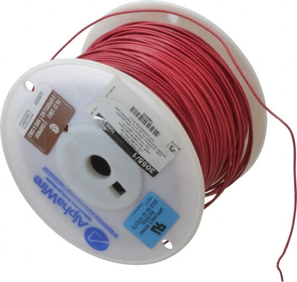 18 AWG, 1 Strand, 305 m OAL, Tinned Copper Hook Up Wire MPN:3055/1 RD001