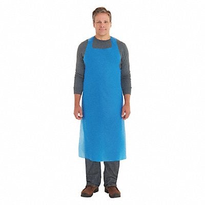 Bib Apron Univ Blue Polyethylene PK100 MPN:56-230