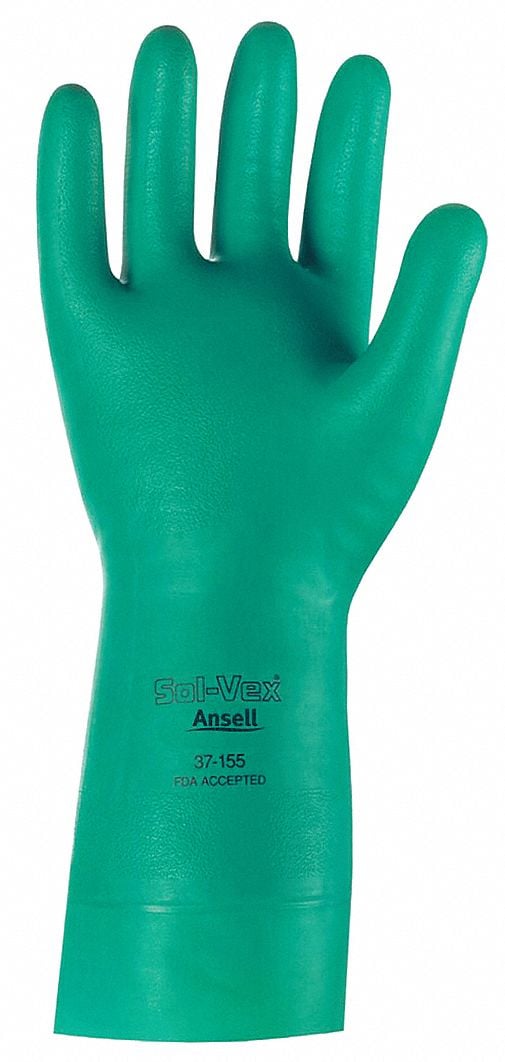 D0499 Chemical Resistant Glove 15 mil Sz 7 PR MPN:37-155