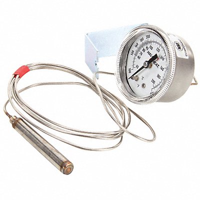 Temperature Gas Gauge  100 400F/C MPN:GU-33384