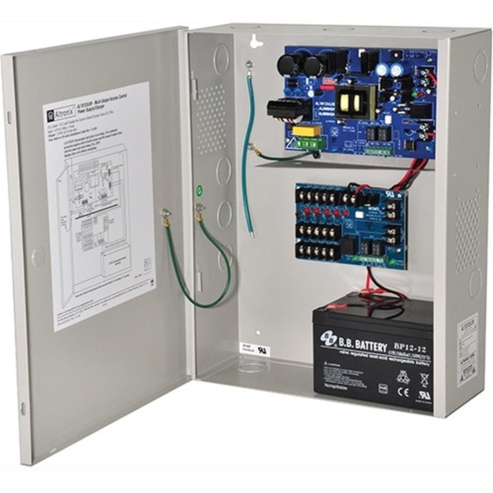 Altronix AL1012ULM Proprietary Power Supply - Wall Mount - 110 V AC Input - 12 V DC Output - 5 +12V Rails MPN:AL1012ULM