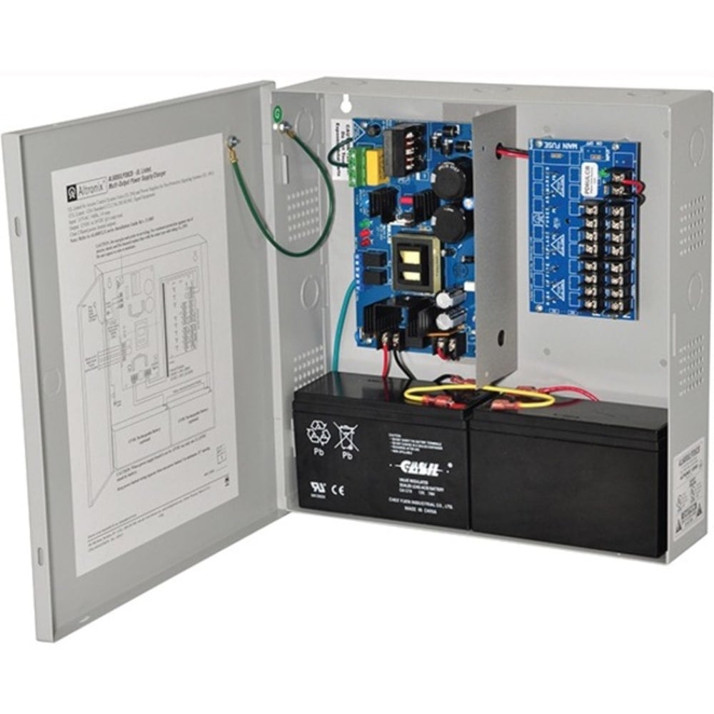 Altronix AL600ULPD8CB Proprietary Power Supply - Wall Mount - 110 V AC Input - 12 V DC, 24 V DC Output MPN:AL600ULPD8CB