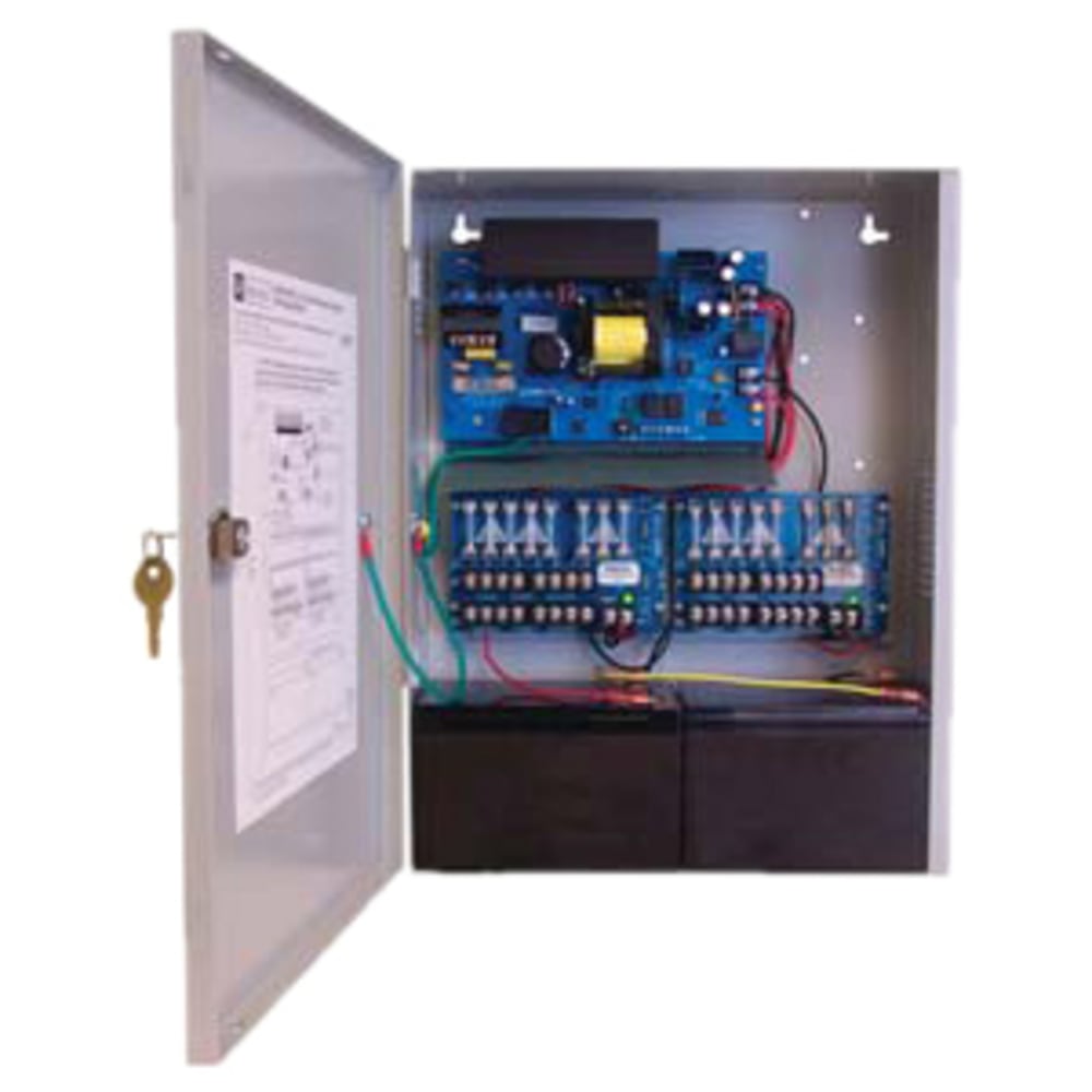 Altronix AL600ULXPD16 Proprietary Power Supply - Wall Mount, Enclosure - 120 V AC Input - 12 V DC, 24 V DC Output MPN:AL600ULXPD16