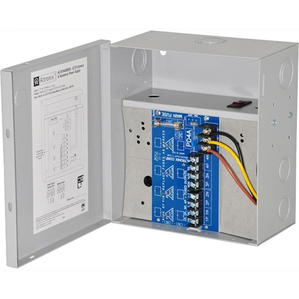 Altronix ALTV244300CB Proprietary Power Supply - Wall Mount - 110 V AC Input - 24 V AC, 28 V AC Output - 300 W MPN:ALTV244300CB