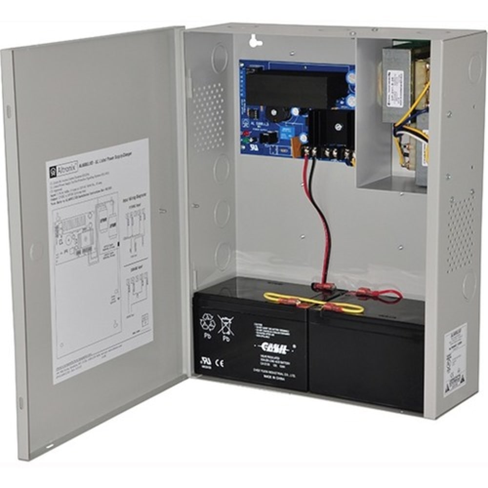 Altronix AL600ULXD AC Power Supply - 110 V AC, 220 V AC Input - 12 V DC, 24 V DC Output MPN:AL600ULXD