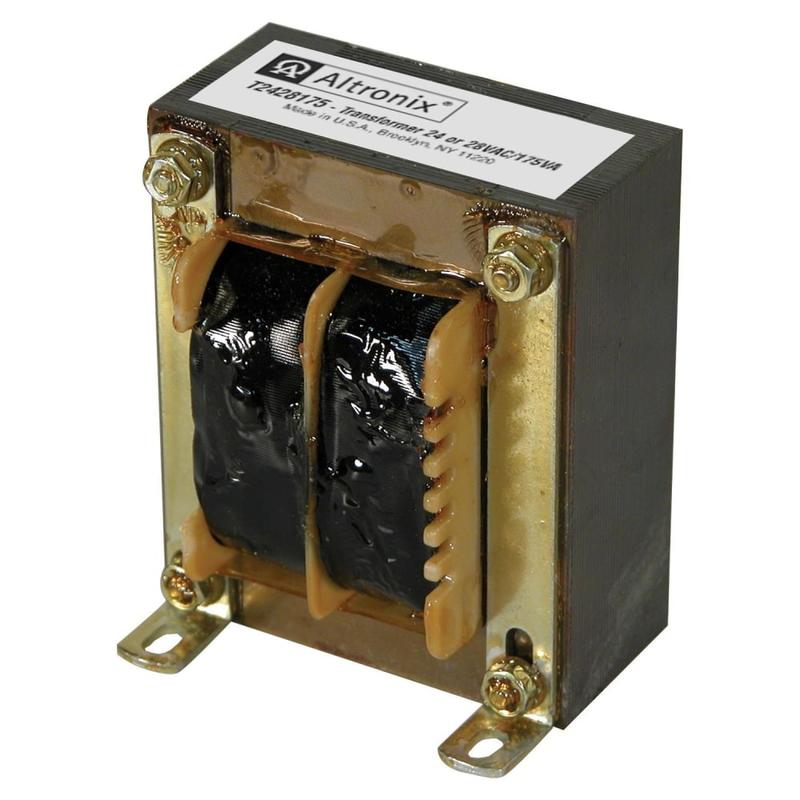 Altronix T2428175 Step Down Transformer - 175 VA - 110 V AC Input - 24 V AC, 28 V AC Output (Min Order Qty 2) MPN:T2428175