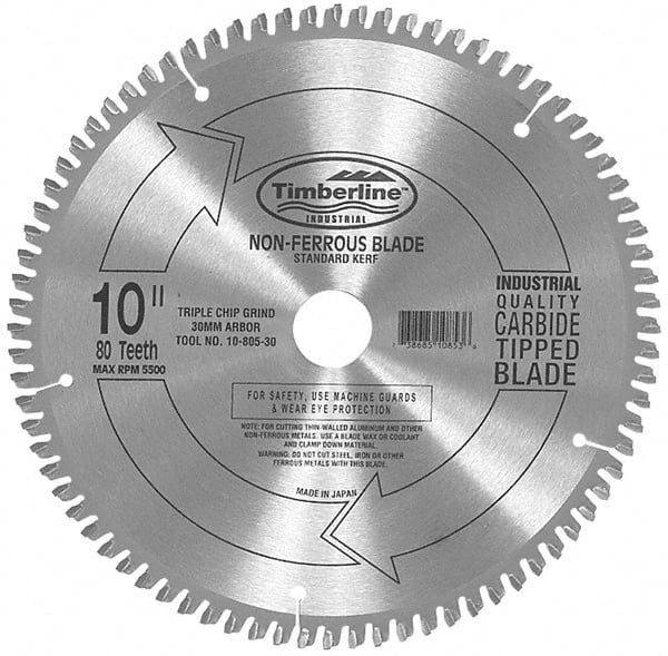 Wet & Dry Cut Saw Blade: 10