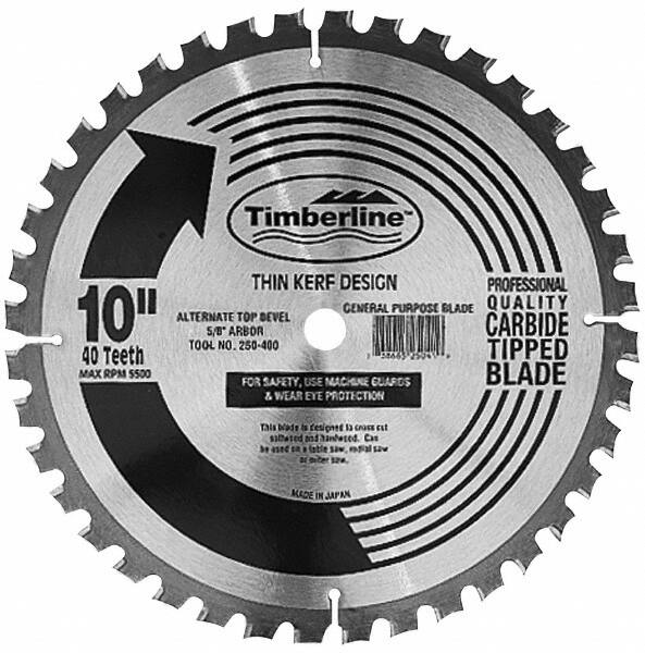 Wet & Dry Cut Saw Blade: 10