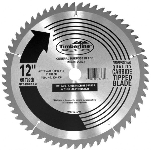 Wet & Dry Cut Saw Blade: 12