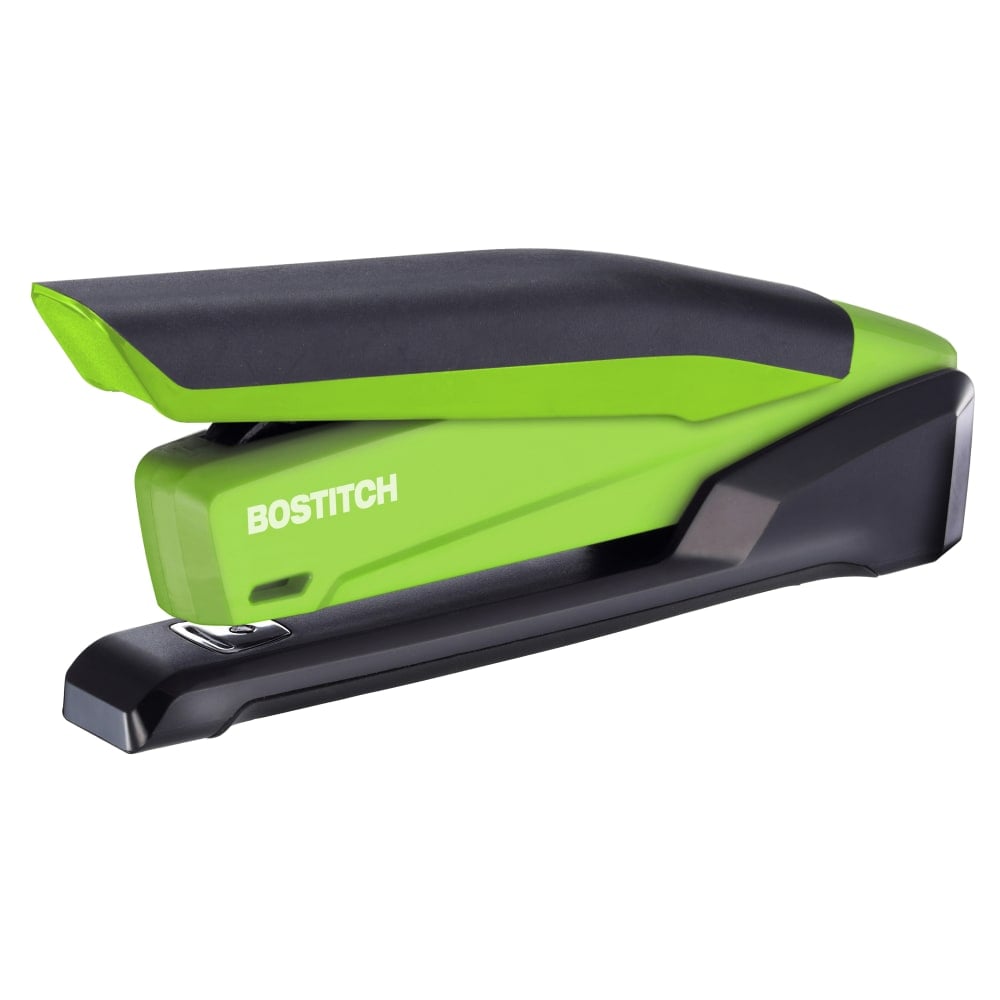 PaperPro InPower Spring-Powered Desktop Stapler With Antimicrobial Protection, 20-Sheet Capacity, Green (Min Order Qty 6) MPN:1123