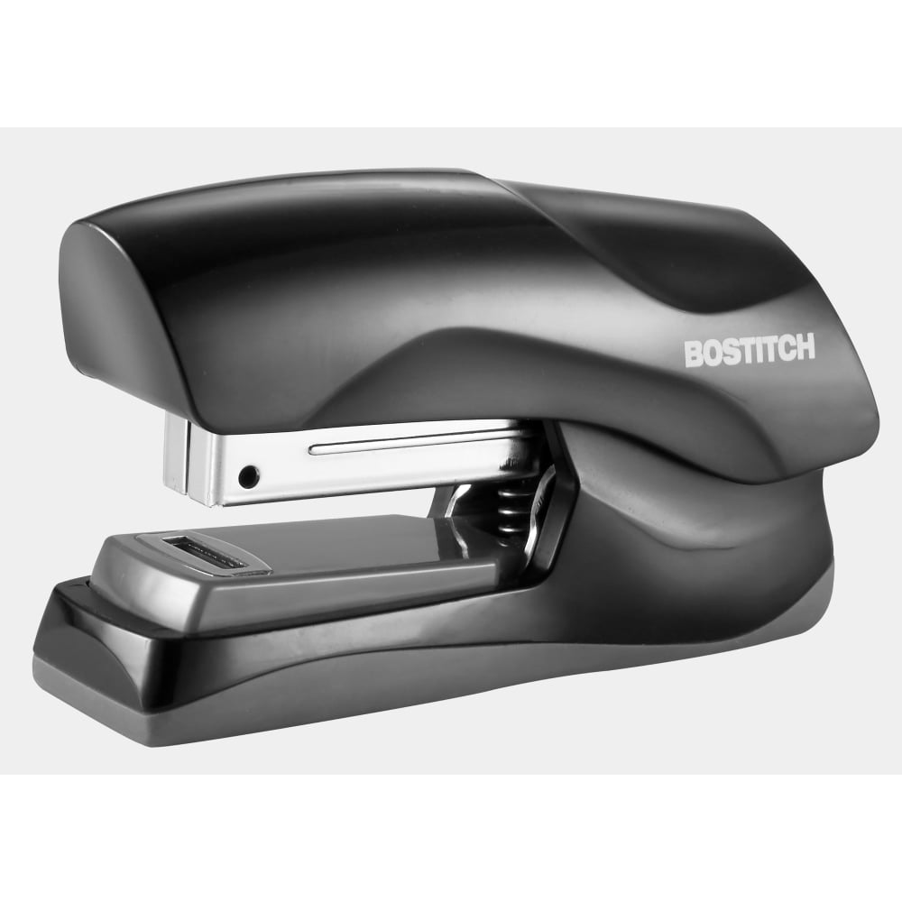 Bostitch Office Flat Clinch Stapler, 2-5/8inH x 1-3/8inW x 4-3/8inD, Black (Min Order Qty 7) MPN:B175-BLK