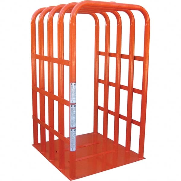 Tire Cage: Steel, Heavy-Duty Steel Construction, Use with OTR MPN:24455