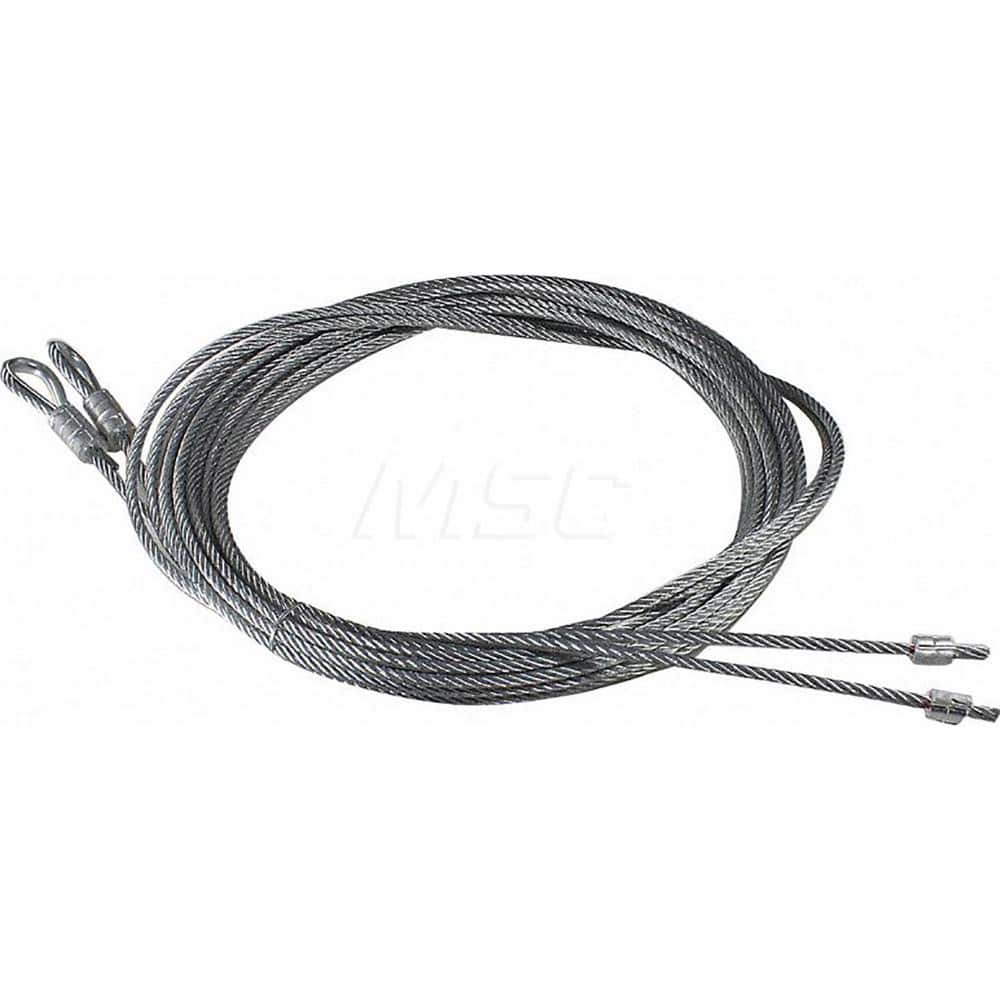 Garage Door Hardware, Hardware Type: Garage Door Cable Assembly, Spring Lift , For Use With: Commercial Doors , Material: Steel , Hardware Diameter: .1562  MPN:CAG532-164