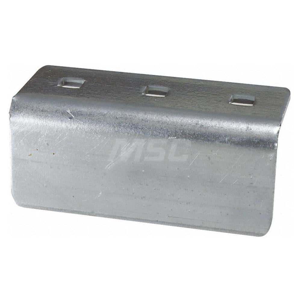 Garage Door Hardware, Hardware Type: Garage Door Step Plate , For Use With: Commercial Doors , Material: Steel , Overall Length: 1.25 , Overall Width: 3  MPN:SP3