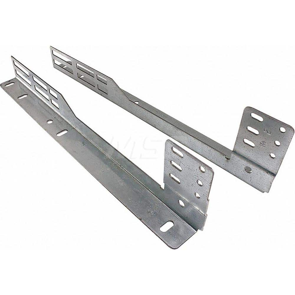 Garage Door Hardware, Hardware Type: Garage Door Universal, Slotted, Flag Angle Bracket , For Use With: Commercial Doors , Material: Steel  MPN:TFAB-U12