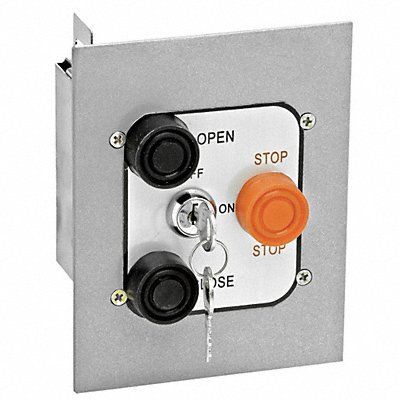 Control Station 3 Buttons Flush Mount MPN:3BFLM