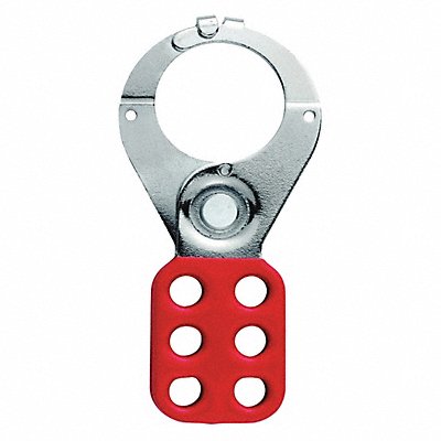 Lockout Hasp Standard Red Steel 5in. L MPN:ALO802