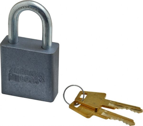 Padlock: Aluminum, Keyed Alike, 1-3/4