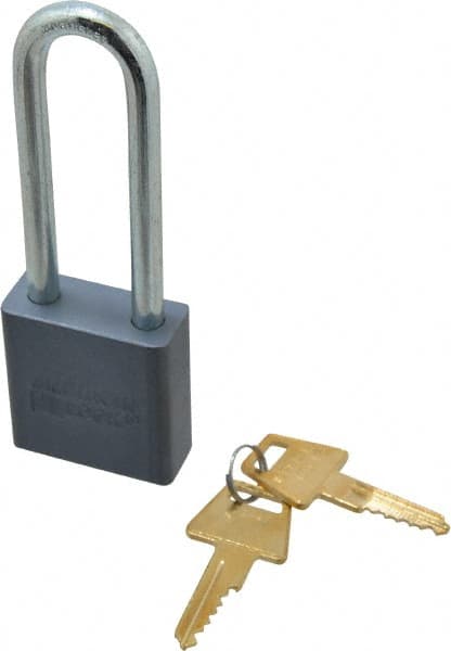 Padlock: Aluminum, Keyed Alike, 1-3/4