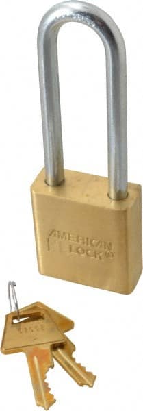 Padlock: Steel, Keyed Different, 1-3/4