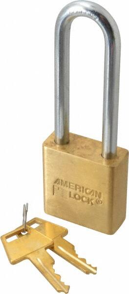 Padlock: Steel, Keyed Alike, 1-3/4