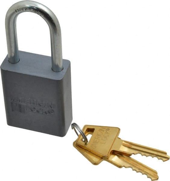 Padlock: Aluminum, Keyed Alike, 1-1/2