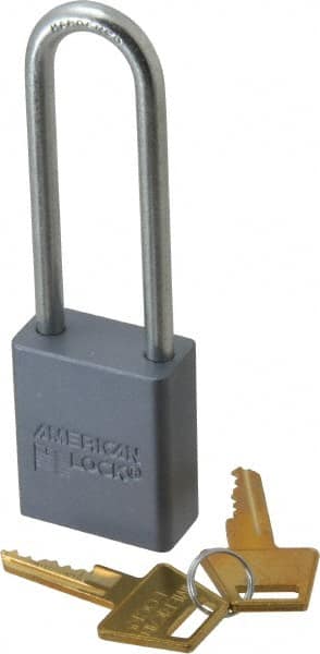 Padlock: Aluminum, Keyed Alike, 1-1/2