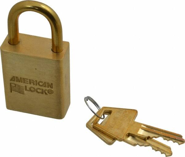 Padlock: Steel, Keyed Alike, 1-1/2